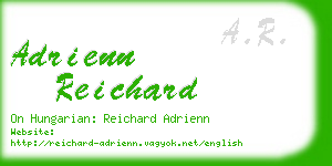 adrienn reichard business card